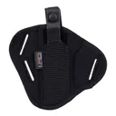 Uncle Mike's Super Belt Slide RH OWB Holster Size 19, Black - 86190 - Uncle Mikes