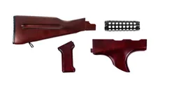 PSA AK Redwood Furniture Set w/ Shark Fin & Cheese Grater - Palmetto State Armory