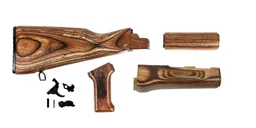 PSA AK Nutmeg Furniture Set w/ PSAK-47 Premium Single Hook Semi-Auto Fire Control Group - Palmetto State Armory