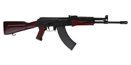 PSAK-47 GF5-E with ALG Trigger, Cheese Grater Upper Handguard, and Toolcraft Trunnion and Bolt, Redwood - 