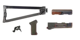 PSA AK "Voodoo" Furniture set w/ Folding Stock and PSA Custom ALG AKT-EL AK Single Stage Trigger - Palmetto State Armory