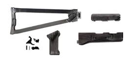 PSA AK Tree Bark Furniture set and Folding Stock w/ PSAK-47 Premium Single Hook Semi-Auto Fire Control Group - Palmetto State Armory