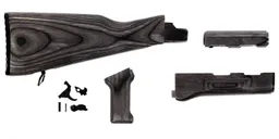 PSA AK Tree Bark Furniture set w/ PSAK-47 Premium Single Hook Semi-Auto Fire Control Group - Palmetto State Armory