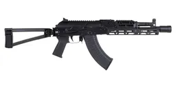 PSA AK-104 Triangle Side Folding Pistol with JL Billet Rail and Picatinny Railed Dust Cover - Palmetto State Armory