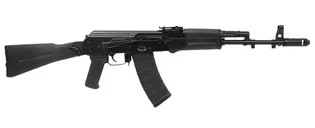 PSAK-74 Classic Polymer Side folding Rifle with Toolcraft Trunnion, Bolt, and Carrier, Black - 