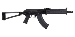 PSA AK-104 Zhukov-U Folding Pistol with Triangle Brace, Black - Palmetto State Armory