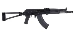 PSA GF4 AK-104 Classic Side Folding Pistol  w/ Triangle Brace and CHF CL Barrel, Black - Palmetto State Armory