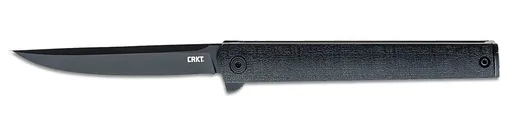 CRKT CEO Flipper Folding Blackout Knife w/ Liner Lock - 7097K - CRKT