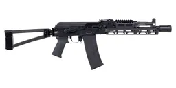 PSA AK-102 Triangle Side Folding Pistol with JL Billet Rail, Toolcraft Trunnion, Bolt, and Carrier - Palmetto State Armory