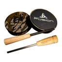 Woodhaven Fusion Aluminum Turkey Pot Call, Bottomland - WH210 - Woodhaven Custom Calls