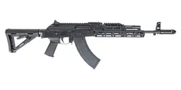 PSA AK-103 GF3 Forged Rifle with ALG Trigger, JL Billet long rail, and Railed Picatinny Dust Cover, Black - Palmetto State Armory