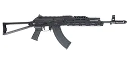 PSA AK-103 GF3 Forged Side Folding Rifle with ALG Trigger, JL Billet long rail, and Railed Picatinny Dust Cover, Black - Palmetto State Armory