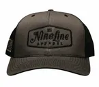 Nine Line Snapback Hat, Grey / Black - Nine Line Apparel