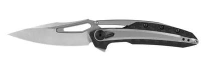 Zero Tolerance Knives Spear Point Folding Knife, Stonewash - 0990 - Zero Tolerance