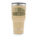 Yukon Outfitters Hometown 30 oz Freedom Tumbler, Tan - MGYT30HT - Yukon Outfitters