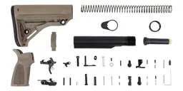 PSA Sabre-15 Lower Build Kit with Sabre Stock and Grip, FDE - Palmetto State Armory