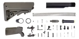 PSA Sabre-15 Lower Build Kit with B5 Sop-Mod Stock and B5 Grip, ODG - Palmetto State Armory