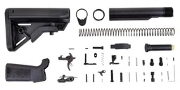 PSA Sabre-15 Lower Build Kit with B5 Bravo Stock and B5 Grip, Black - Palmetto State Armory