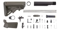 PSA Sabre-15 Lower Build Kit with B5 Bravo Stock and B5 Grip, ODG - Palmetto State Armory