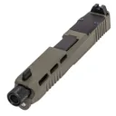 PSA Dagger Complete SW4 RMR Slide Assembly With Threaded Barrel, Sniper Green - Palmetto State Armory