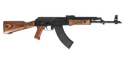PSA AK-47 GF3 Forged Rifle, Nutmeg With Soviet Arms Railed Gas Tube - Palmetto State Armory