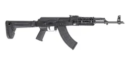 PSA AK-47 GF3 Forged "MOEkov" Rifle with ALG Trigger and Soviet Arms SA-10U & SA-19, Black - Palmetto State Armory