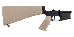 PSA PA15 Complete Classic A2 Lower, FDE - Palmetto State Armory