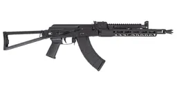 PSA AK-104 Triangle Side Folding Rifle w/Pinned and Welded Spiked Extended Booster, ALG Trigger and PSA-SLR Solo 11" Rail - Palmetto State Armory