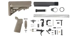 PSA B5 Systems Lower Build Kit with SOPMOD Enhanced Stock, FDE - Palmetto State Armory