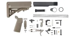 PSA B5 Systems EPT Lower Build Kit with SOPMOD Enhanced Stock, FDE - Palmetto State Armory