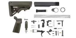 PSA B5 Systems Lower Build Kit with Bravo Stock, ODG - Palmetto State Armory