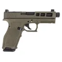 PSA Dagger Full Size - S 9mm SW1 RMR Pistol With Threaded Barrel, Sniper Green - Palmetto State Armory