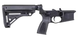 PSA Sabre-15 Forged Lower with Sabre Stock and Grip, Black - Palmetto State Armory
