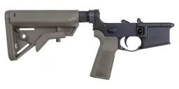 PSA Sabre-15 Forged Lower with B5 Bravo Stock and B5 Grip, ODG - Palmetto State Armory
