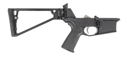 PSA Complete JAKL Rifle Lower with Triangle Stock 5.56 NATO MOE EPT, Black - Palmetto State Armory