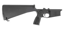 PSA Sabre AR-10 Lower Forged w/ A1 Stock & Sabre Grip, Black - Palmetto State Armory