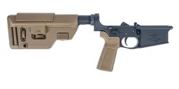 PSA Sabre AR-10 Lower Forged w/ B5 CPS Stock, Coyote - Palmetto State Armory
