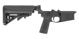 PSA Sabre AR-10 Lower Forged w/ B5 Sop-Mod Furniture, Black - Palmetto State Armory
