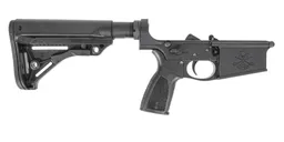 PSA Sabre AR-10 Lower Forged w/ Sabre Furniture, Black - Palmetto State Armory