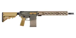 PSA Sabre-10A1 Forged 16" .308 Mid-Length w/Moss Green Receivers and Burnt Bronze Rail - Palmetto State Armory