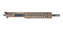PSA "Sabre" Forged 10.5" 5.56 FN CHF CL with 10" Sabre Quad Rail and Sabre Compensator, Cerakote FDE - Palmetto State Armory