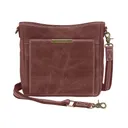 Gun Tote'n Mamas Slim Crossbody, Vintage Distressed Red - Gun Tote'n Mamas