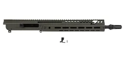 PSA JAKL 14.5" Rifle length Upper Assembly 5.56 NATO 1:7 Nitride w/Knurled CH, BCG & AAC Flash Hider, ODG - Palmetto State Armory