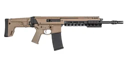 PSA JAKL Pin & Weld 13.7" 5.56 1:7 Nitride Partial Picatinny Lower Hand Guard MOE SL EPT F5 G2 Stock Rifle, FDE / Black - Palmetto State Armory