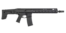 PSA 14.5" JAKL Rifle Length 5.56 1:7 Nitride HUXWRX Flash Hider MOE SL EPT F5 Stock Rifle, Black - Palmetto State Armory