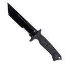 Kronos Ares Fixed Knife w/ Nylon Sheath, Black - 2301 - Kronos