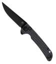 Kronos Zeus Small Folding Knife, Black - Kronos