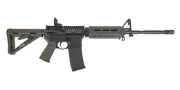 PSA PA-15 16"Nitride M4 Carbine 5.56 NATO MOE AR-15 Rifle w/ MBUS Rear, ODG - Palmetto State Armory