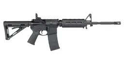 PSA PA-15 16"Nitride M4 Carbine 5.56 NATO MOE AR-15 Rifle w/ MBUS Rear, Black - Palmetto State Armory