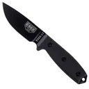 ESEE Esee-3 Mil, Fixed Blade Knife w/ Sheath - ESEE-3MIL-P-BLK - ESEE Knives